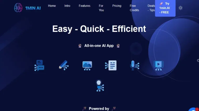 1min.ai - Abonnement outils IA à vie